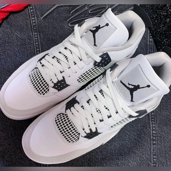 NEW! Inspired Black and White Mens Military Sneakers Sz. 10 - Picture 1 of 4